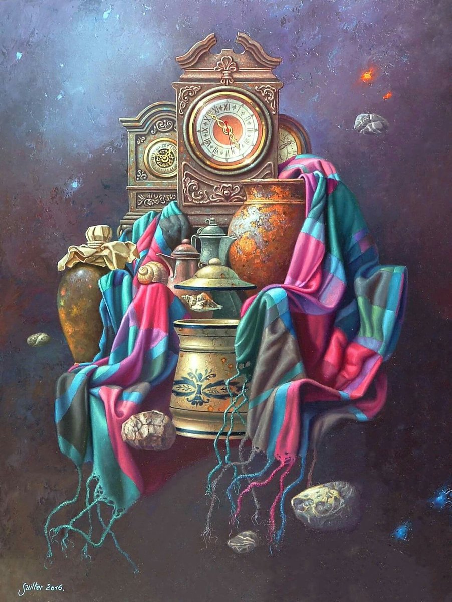 ЭДВАРД ШУТТЕР.ВРЕМЯ СОЗДАВАТЬ - картины - оригинал