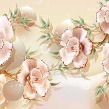 Цветочное панно