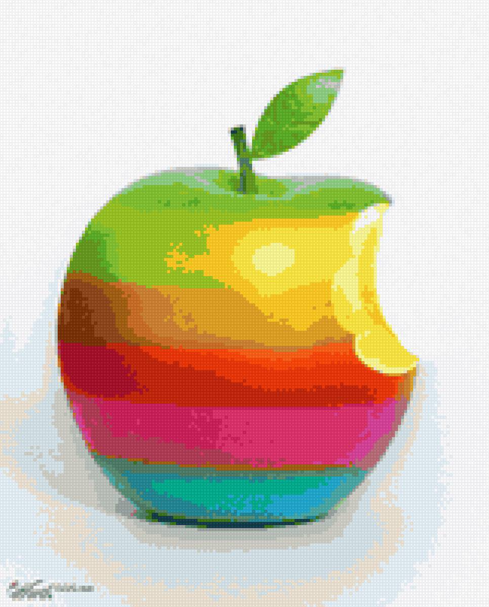 яблоко - яблоки, фрукты - предпросмотр