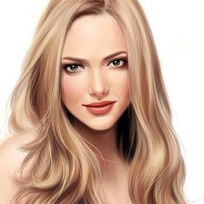 Схема вышивки «ДЕВУШКА»