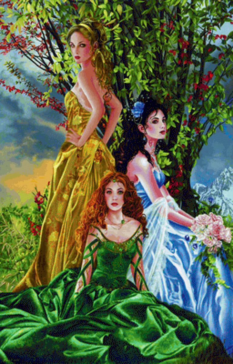 художник nene thomas49 - женщина, дама, фэнтази, девушка - предпросмотр