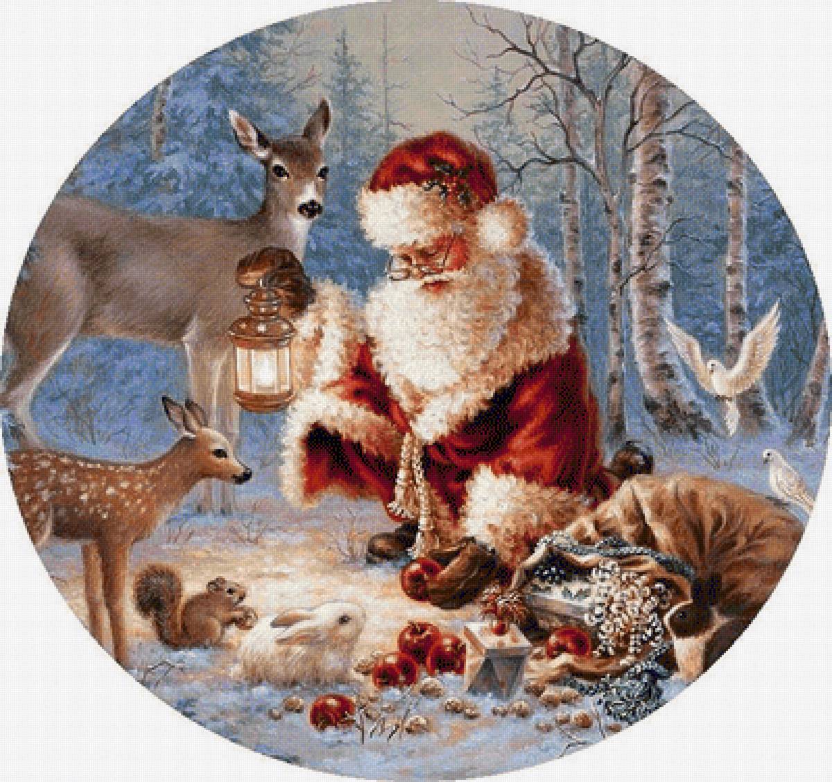 новый год3 - новый год, дед сороз, санта - предпросмотр