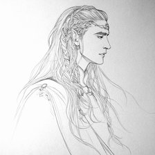 Схема вышивки «Трандуил»