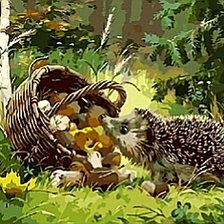 Схема вышивки «Лесная сказка»