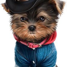 Схема вышивки «денди»