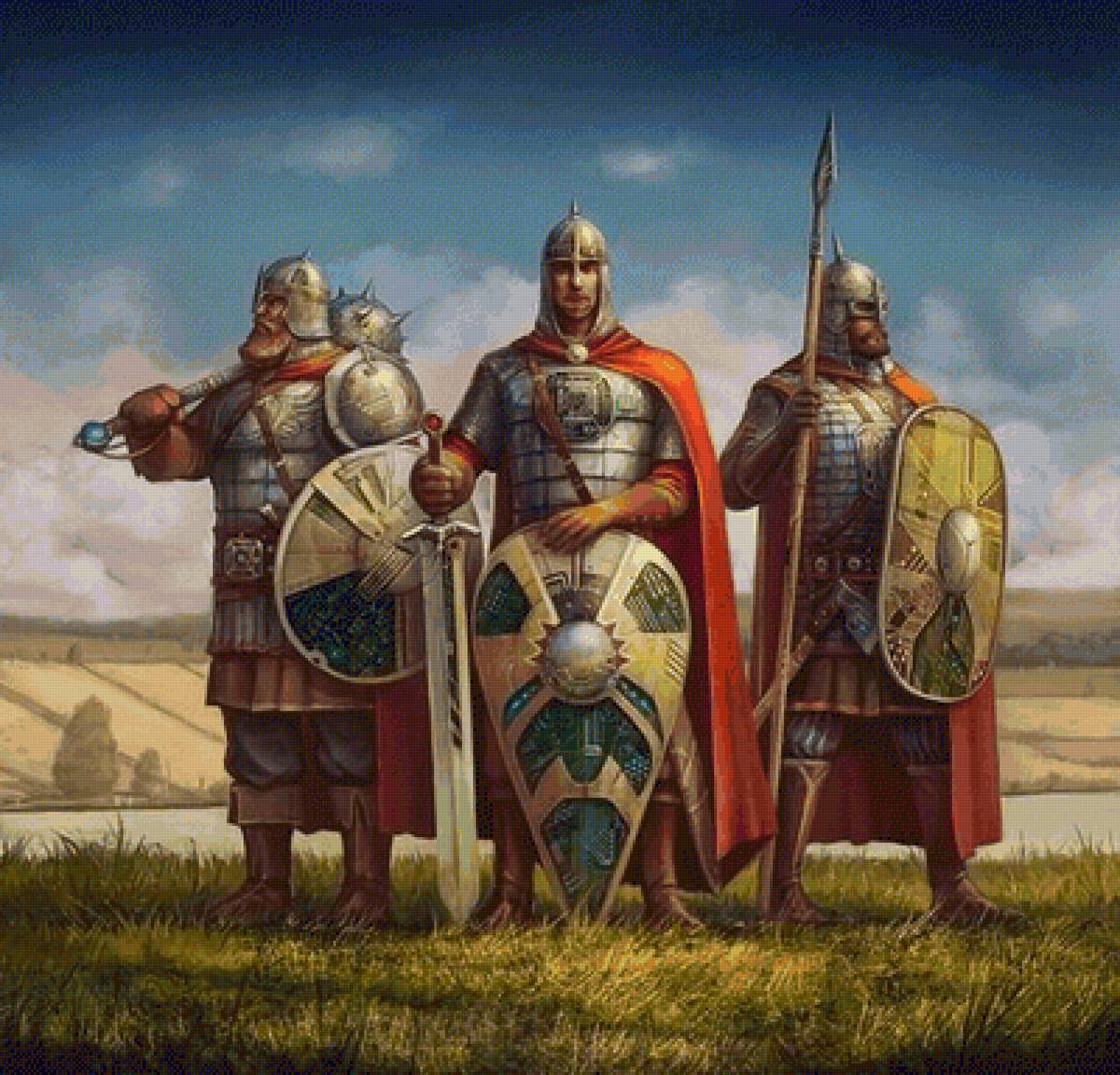 Русские сказки - былины, богатыри - предпросмотр