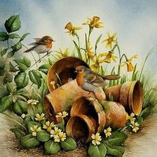 Схема вышивки «природа»