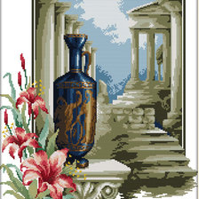 Схема вышивки «Акрополь»