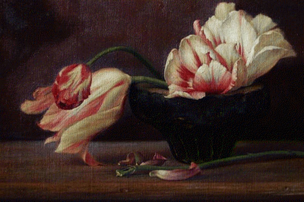 тюльпаны - картина - предпросмотр