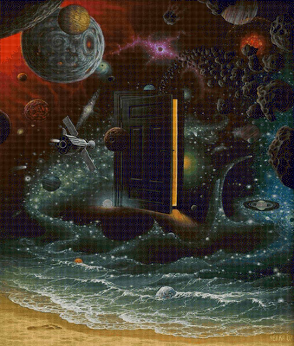 ЯЦЕК ЙЕРКА.НА КРАЮ ПРОСТРАНСТВА - картины - предпросмотр