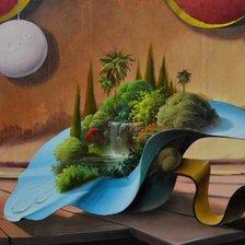 Схема вышивки «ЭВАНДРУ СКЬЯВОНЕ.ОСТРОВ-ШЛЯПА»