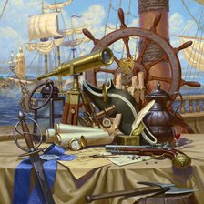 Схема вышивки «Морской»