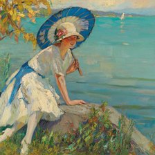 Схема вышивки «Американские красотки»