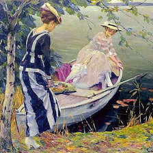 Схема вышивки «Американские красотки»