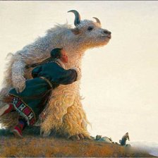 Схема вышивки «ВАН ИГУАН. ЛЕТАЮЩИЕ ДЕВУШКИ-2»