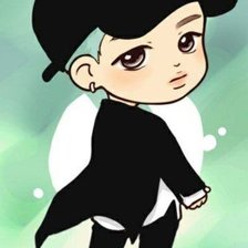 Схема вышивки «BTS RM»