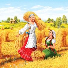 Схема вышивки «Сбор урожая»