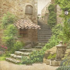 Схема вышивки «Лестница в...»