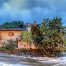 Схема вышивки «Усадьба»