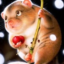 Схема вышивки «За ягодами.....»