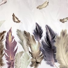 Схема вышивки «пёрышки»