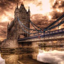 Схема вышивки «мост»