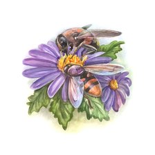 Схема вышивки «акварель»