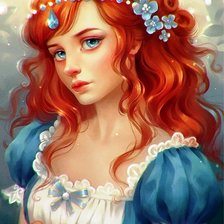 Схема вышивки «Златовласка....»