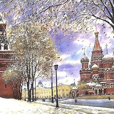 Схема вышивки «Васильевский спуск»