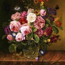 Схема вышивки «букет»