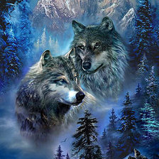 Схема вышивки «Ночные стражи»