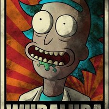 Схема вышивки «Rick»