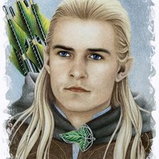 Схема вышивки «Леголас»