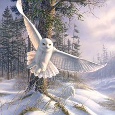 Схема вышивки «Пейзаж»