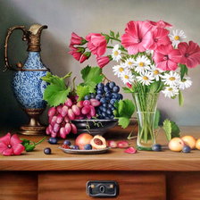 Схема вышивки «Натюрморт»