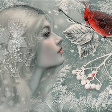 Схема вышивки «Ледяная сказка»