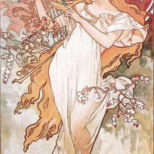 Схема вышивки «Муха. Весна»