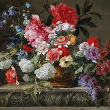 Схема вышивки «цветы»