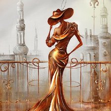 Схема вышивки «Железная леди»