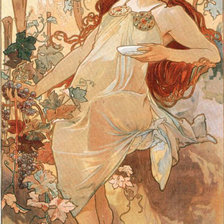 Схема вышивки «Муха. Осень»