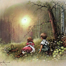 Схема вышивки «Діти»