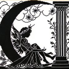 Схема вышивки «Дева»