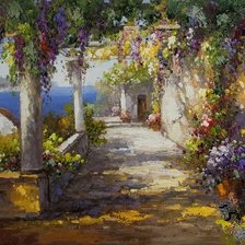 Схема вышивки «Средиземноморье»