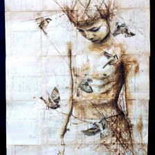 Схема вышивки «rapaz»