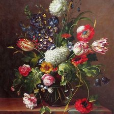 Схема вышивки «букет»