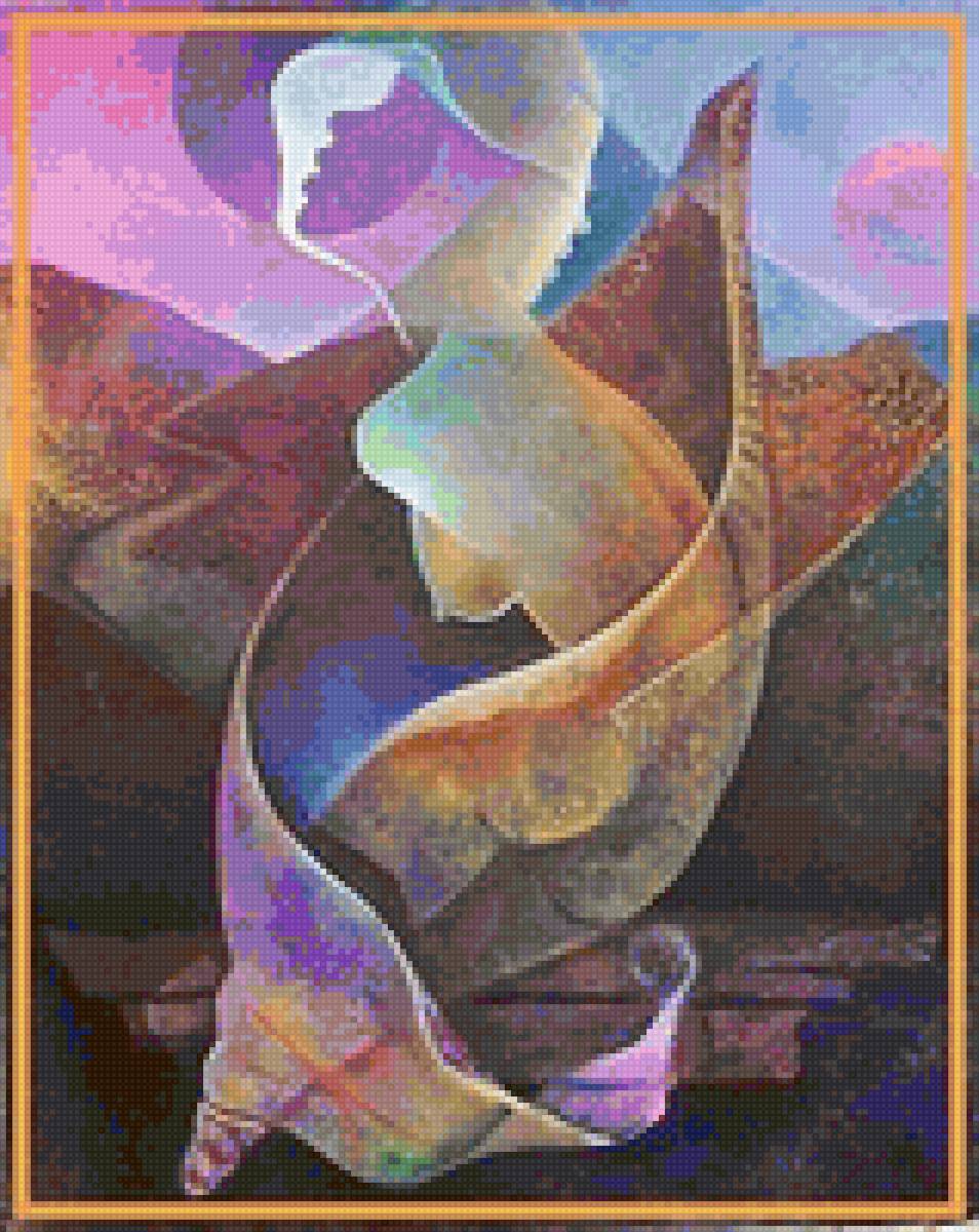 pintura abstrata - pintura - предпросмотр