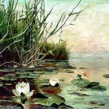 Схема вышивки «Лилии»