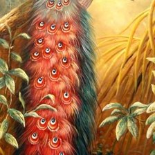 Схема вышивки «ПАНО ,,ПАВЛИН,,»