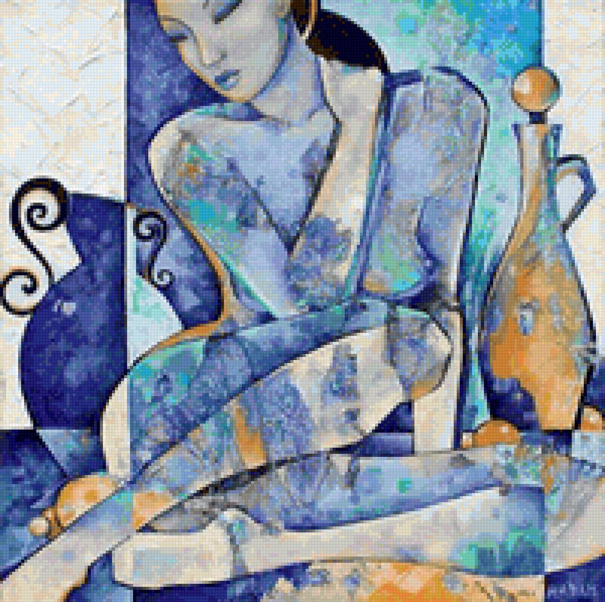 pintura de mulher - pinturas - предпросмотр