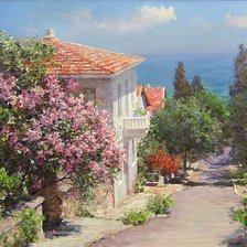 Схема вышивки «К морю»